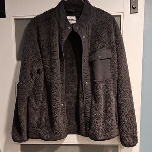 Goodfellow & Co Men's Charcoal Sherpa Jacket